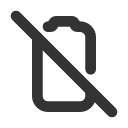 иконки battery vertical off, battery, батарея, vertical, off
