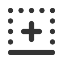иконки border bottom plus, border, границы, bottom, стрелка, plus, плюс