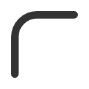 иконки border corner rounded, border, границы, corner, rounded