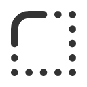 иконки border radius, border, границы, radius