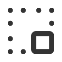 иконка box align bottom right, box, коробка, align, bottom, стрелка, right