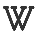 иконки brand wikipedia, brand, wikipedia, википедия