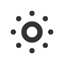 иконка brightness down, brightness, яркость, down, стрелка