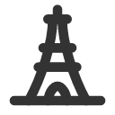 иконки building eiffel tower, building, здание, eiffel, tower