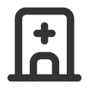 иконки building hospital, building, здание, hospital, госпиталь