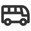 иконка bus, автобус
