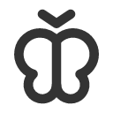 иконки butterfly, бабочка