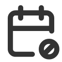 иконка calendar cancel, calendar, календарь, cancel, отмена