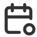 иконка calendar dot, calendar, календарь, dot