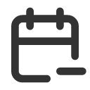 иконка calendar minus, calendar, календарь, minus, минус