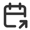 иконка calendar share, calendar, календарь, share