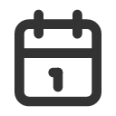 иконка calendar, календарь