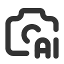 иконка camera ai, camera, фотоаппарат, ai