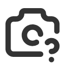 иконка camera question, camera, фотоаппарат, question, вопрос