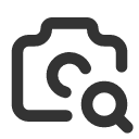 иконка camera search, camera, фотоаппарат, search, поиск