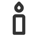 иконки candle, свеча