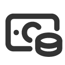 иконка cash coin, cash, кассовый аппарат, coin, деньги