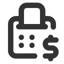 иконка cash register, cash, кассовый аппарат, register