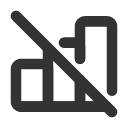 иконка chart bar off, chart, график, bar, off