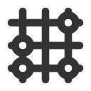 иконка chart grid dots, chart, график, grid, игра, dots