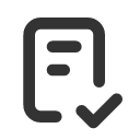 иконка checklist, план