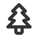 иконка christmas tree, новый год, christmas, tree
