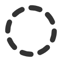 иконки circle dashed, circle, dashed