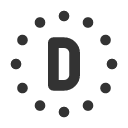 иконки circle dotted letter d, circle, dotted, letter, почта