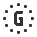 иконки circle dotted letter g, circle, dotted, letter, почта