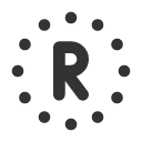 иконки circle dotted letter r, circle, dotted, letter, почта