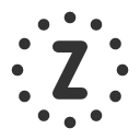 иконки circle dotted letter z, circle, dotted, letter, почта