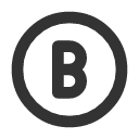 иконки circle letter b, circle, letter, почта