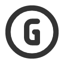 иконки circle letter g, circle, letter, почта