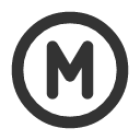 иконки circle letter m, circle, letter, почта