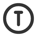 иконки circle letter t, circle, letter, почта