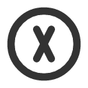 иконки circle letter x, circle, letter, почта