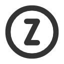 иконки circle letter z, circle, letter, почта