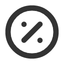 иконки circle percentage, circle, percentage