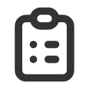иконка clipboard list, clipboard, буфер обмена, list