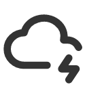 иконка cloud bolt, cloud, облако, bolt, напряжение