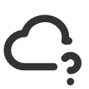 иконка cloud question, cloud, облако, question, вопрос