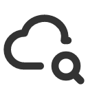 иконка cloud search, cloud, облако, search, поиск
