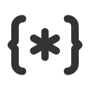 иконки code asterisk, code, код, asterisk, звездочка