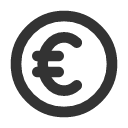 иконки coin euro, coin, деньги, euro, евро