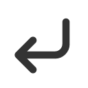 иконки corner down left, corner, down, стрелка, left