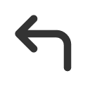 иконки corner up left, corner, up, стрелка вверх, left, стрелка