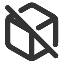 иконки cube off, cube, off