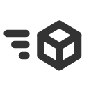 иконка cube send, cube, send, марка