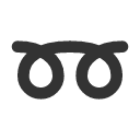 иконка curly loop, curly, loop