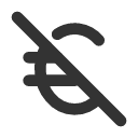 иконки currency euro off, currency, euro, евро, off